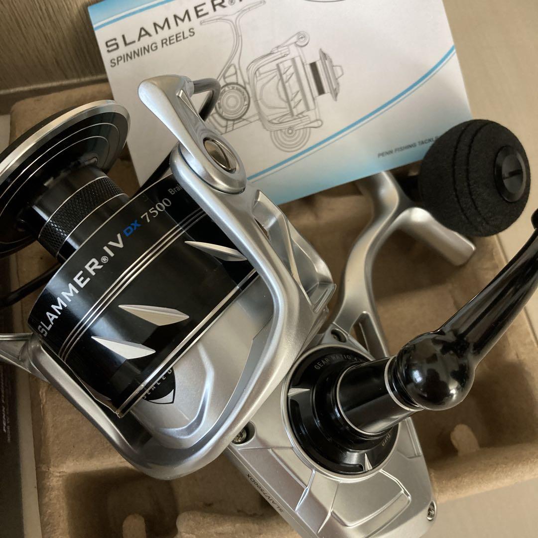 PENN SLAMMER IV 7500 DX スピニングリール 新品未使用！（楽天