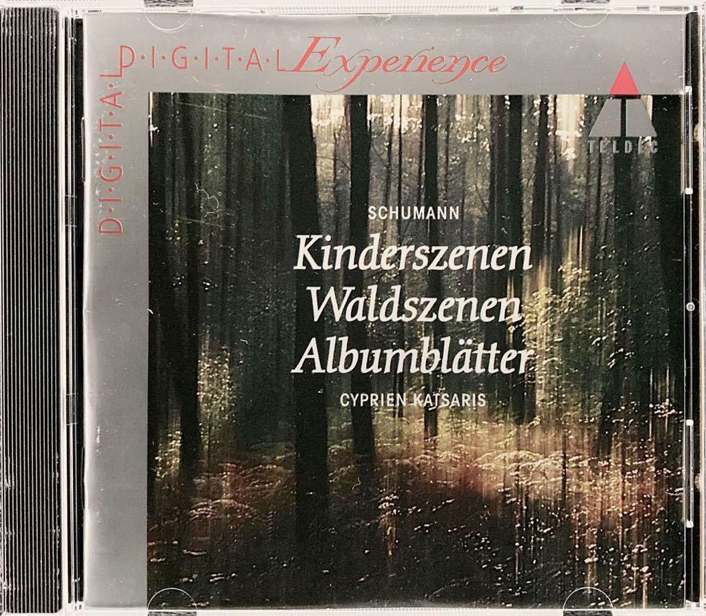CD/ シューベルト：子供の情景、森の情景、音楽帳 / カツァリス