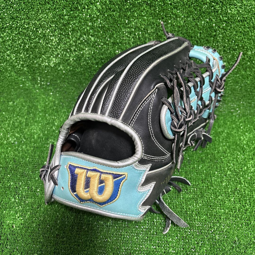Wilson ウイルソン　軟式　外野用 美品】Wilsonウイルソン 外野用 軟式一般用 （ウィルソン 野球