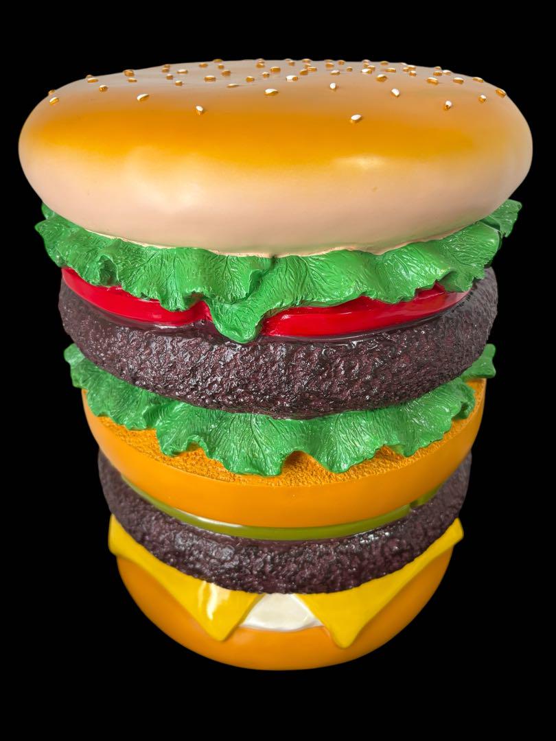 ハンバーガー 置物 オブジェ イースね シリーズ スツール