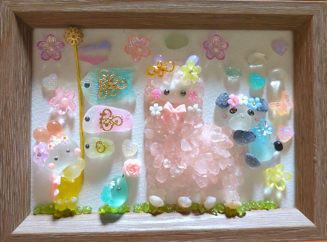 シーグラスアート 春のお散歩 こいのぼり編〜（Ayleen