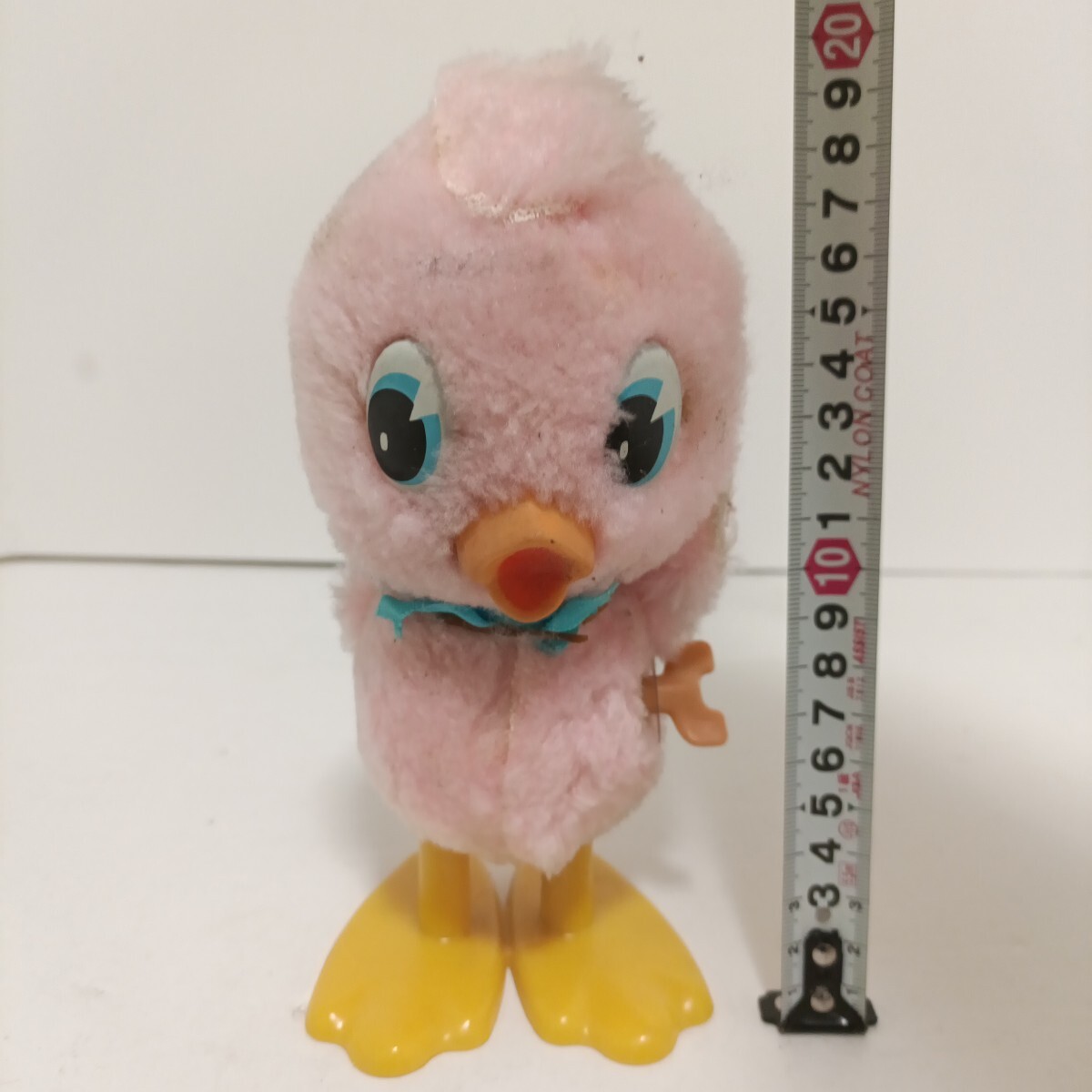 1点物‼️ アヒル ぬいぐるみ アンティーク アート インテリア レトロ ぬいぐるみ アヒル 鳥 たけのこ TAKENOKO プチぶらんでー