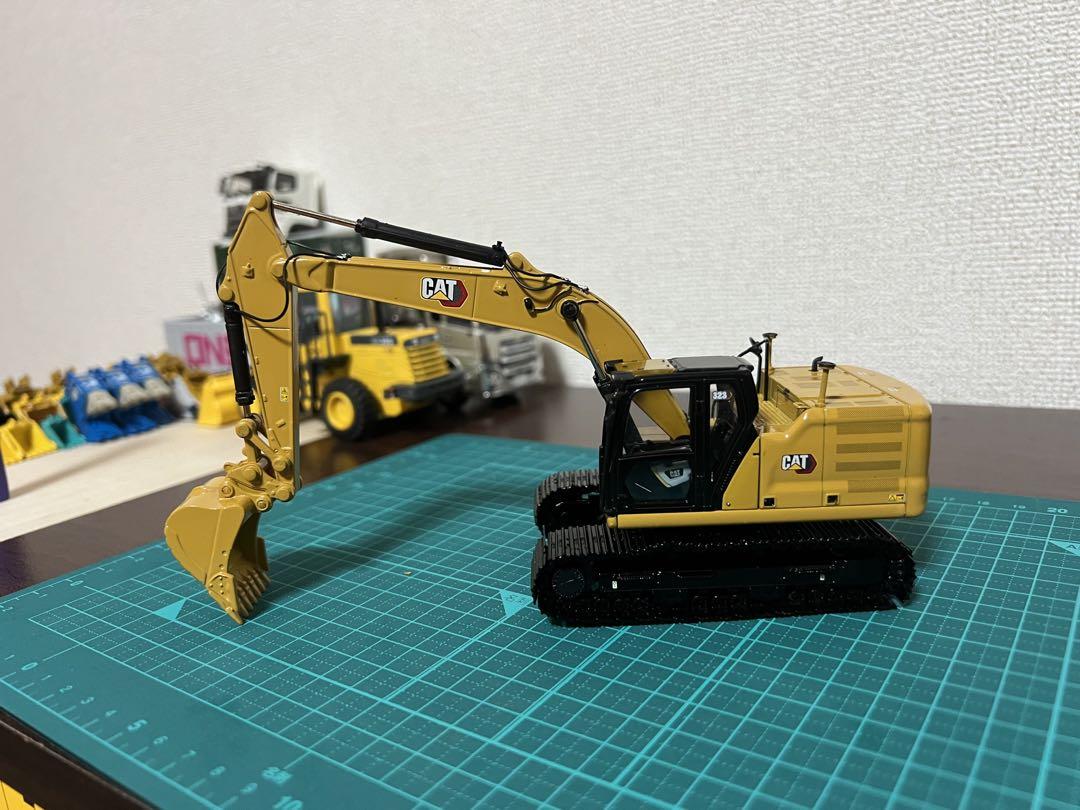 CAT 1/50 323 ICT 3Dマシン キャタピラー 建機（ICT活用で急成長