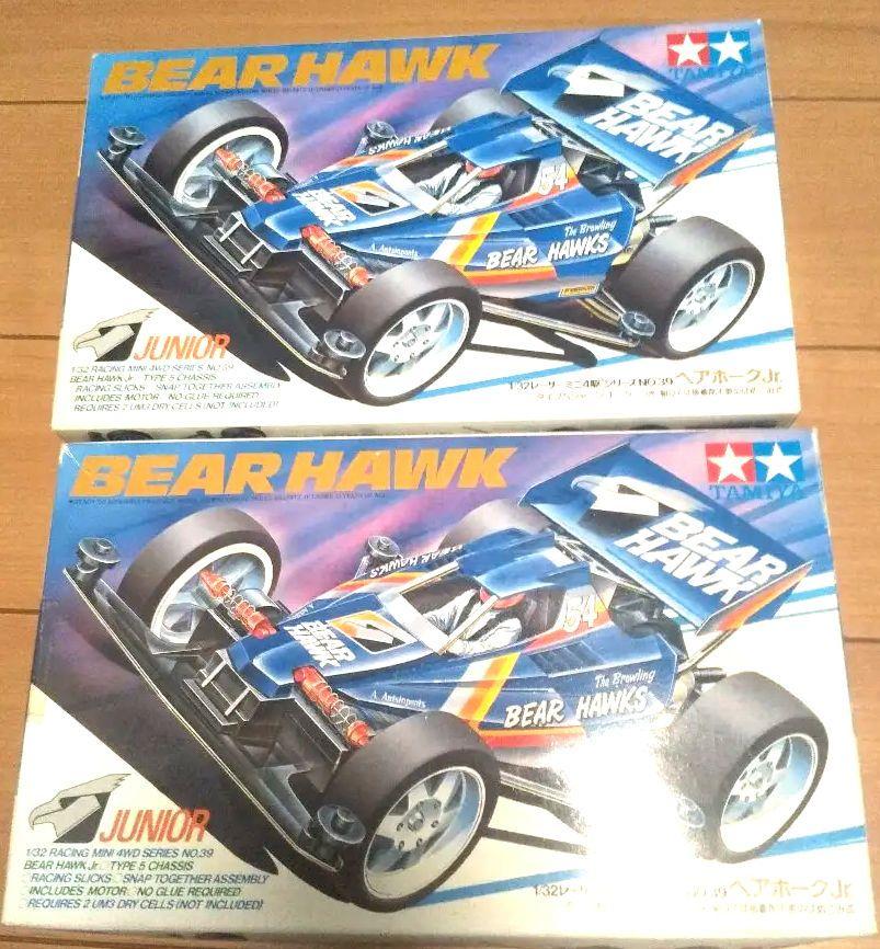 新品□貴重□タミヤ製品□ミニ四駆□ベアホークJr2台 揺ら