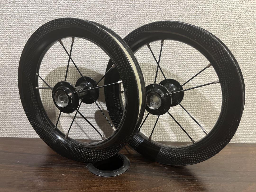 ST-R カーボンホイール＆ゴムタイヤ 2本セット（10スポーク