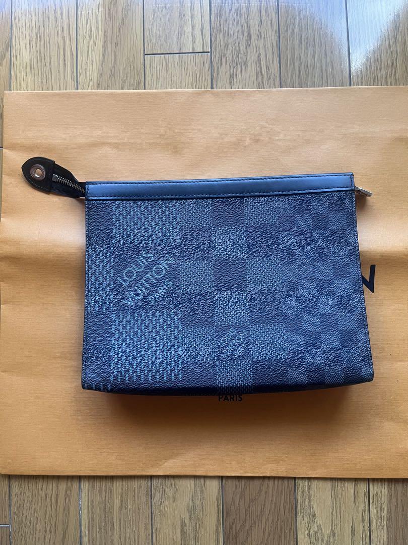LOUIS VUITTON ダミエ クラッチバッグ 約30cm x 20cm（LOUIS