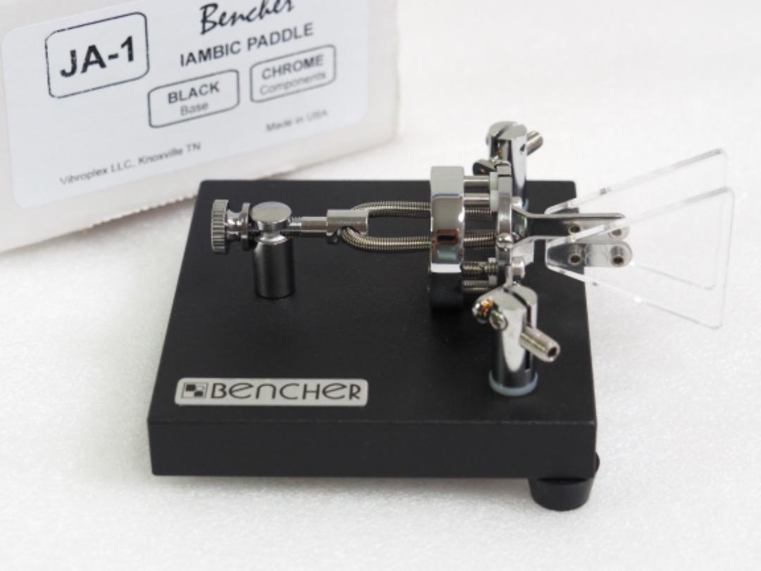 ■美品 Bencher ベンチャー JA-1 アイアンビックパドル/元箱付き Bencher アイアンビックパドル JA-1（ブラックコート） | ラジオ