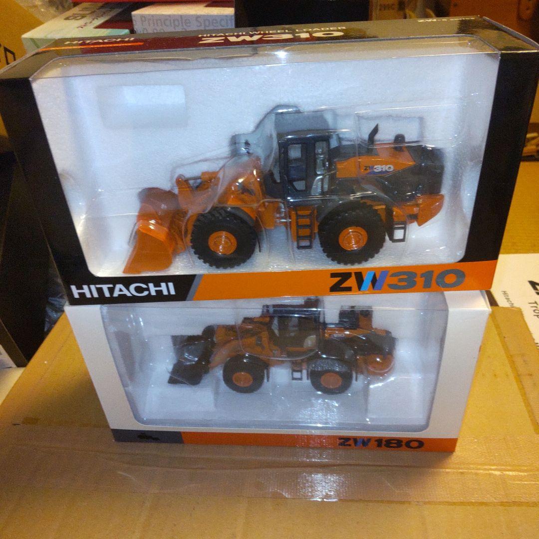 日立建機 ZW180 ZW310 2商品セッ 1/50ト（楽天市場】ZW310-6 銅