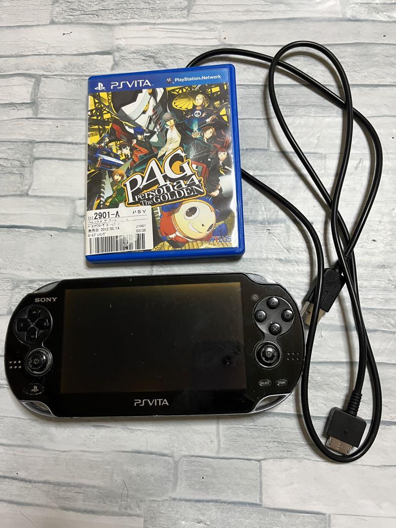 PS Vita 本体 + ペルソナ4 ザ・ゴールデン 1100（PS すがる VITA