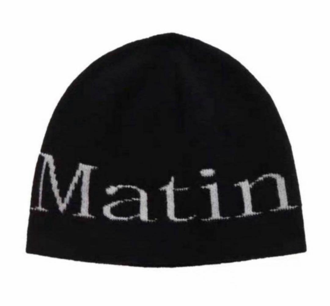 matin kim マーティンキム　ビーニー Matin Kim マーティンキム ビーニー ニット帽（マーティンキム