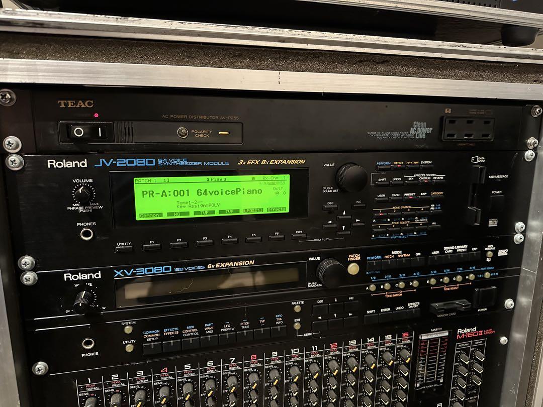 Roland JV-2080 ハードウェア音源モジュール Roland JV-2080 ハードウェア音源モジュール（JV-1080逝く