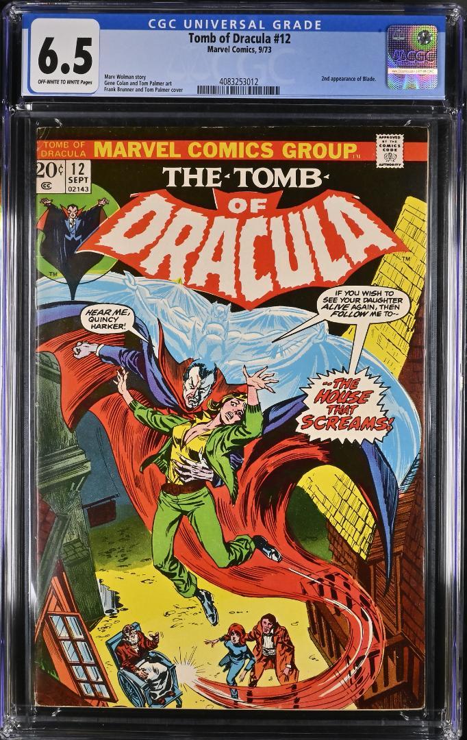 SALE! アメコミリーフ Dracula#25 Reprint CGC 6.5 アメコミリーフ Tomb of Dracula #12 CGC 6.5（Crimson comic