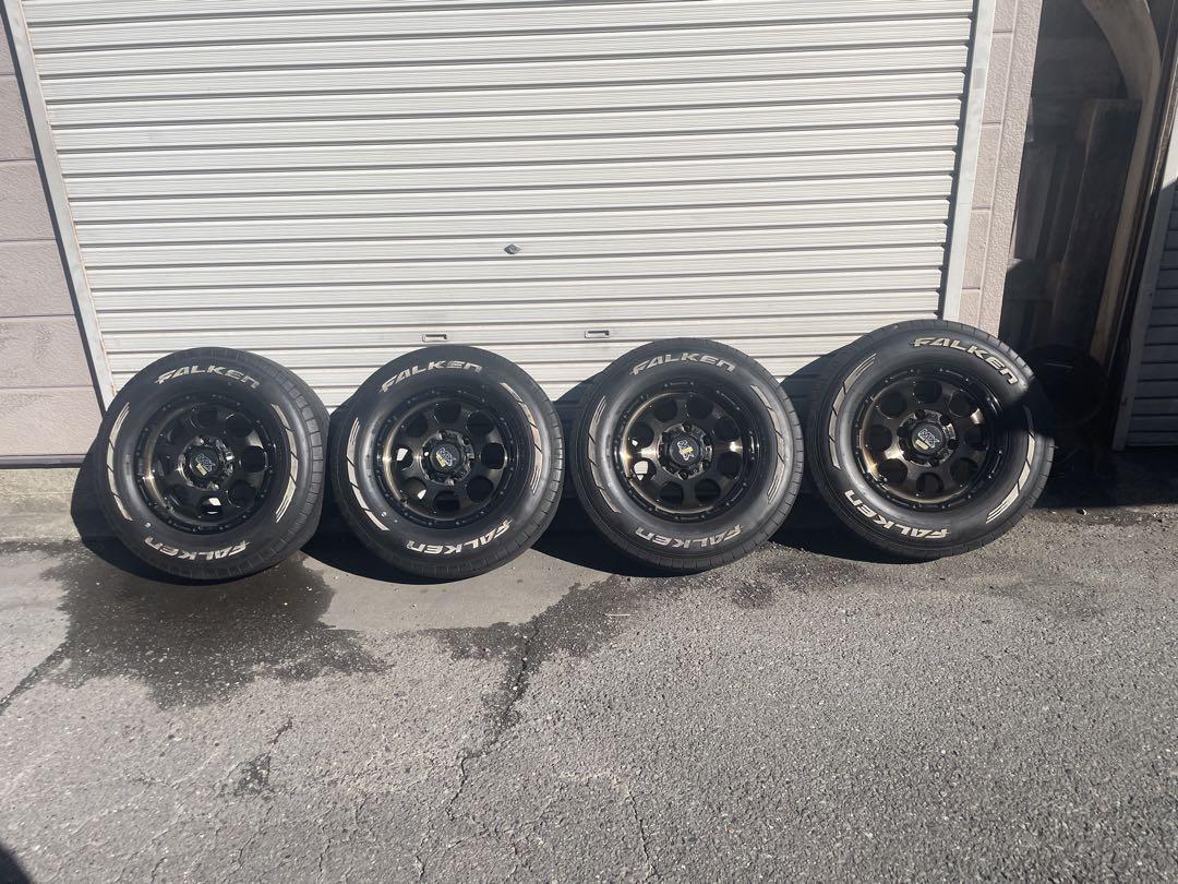 ハイエース純正サイズ Falken 15インチ タイヤ 4本セット ハイエース純正サイズ Falken 15インチ タイヤ 4本セット（車検