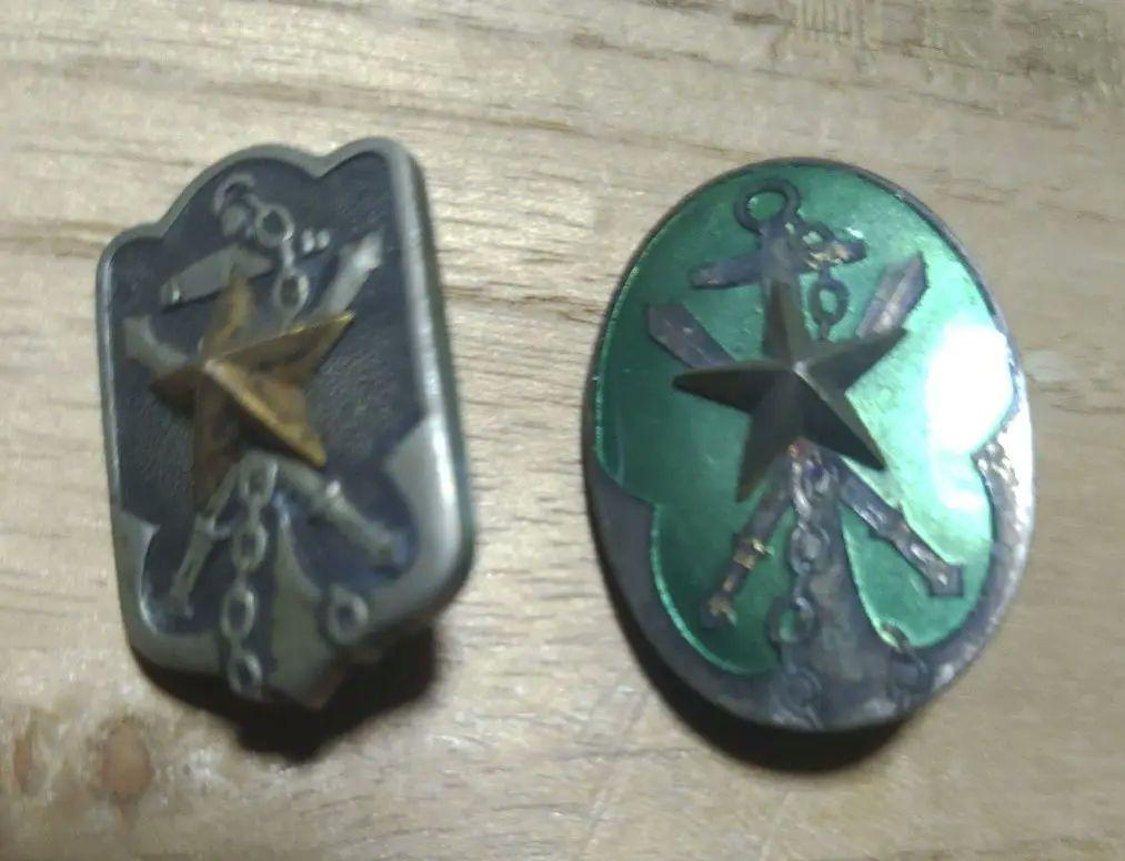 Ｗ帝政ドイツ軍＊ハノーファー＊在郷軍人会ブルクドルフ支部メンバー章（実物） 帝国在郷軍人会バッチ 二点 （支那事変従軍記章 海軍協会 大日本
