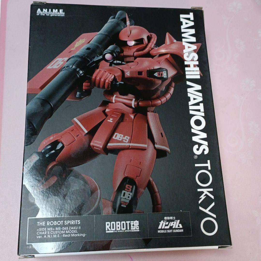 魂ネイション東京 シャア専用ザク ～リアルマーキング～ プレバン購入品 TNT限定品】ROBOT魂 ＜SIDE MS＞ MS-06S シャア専用ザク ver