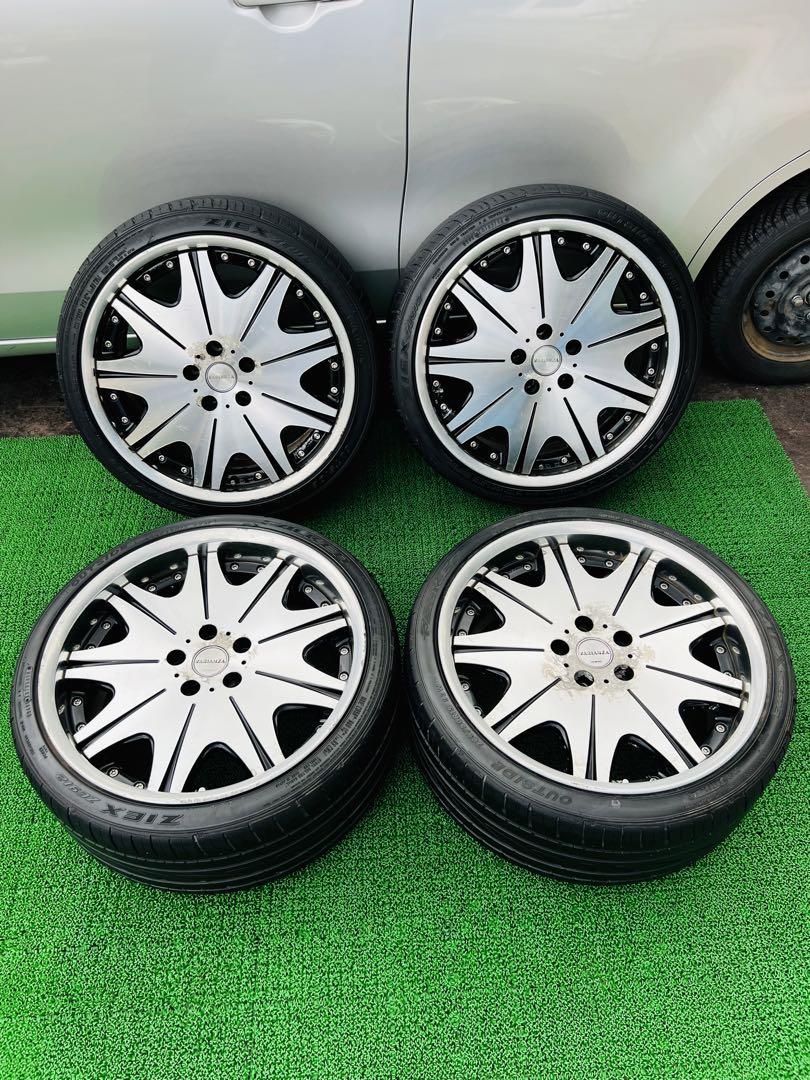 work ヴァリアンツァ19インチアルミ 265/30R19 235/35R19 おくれ