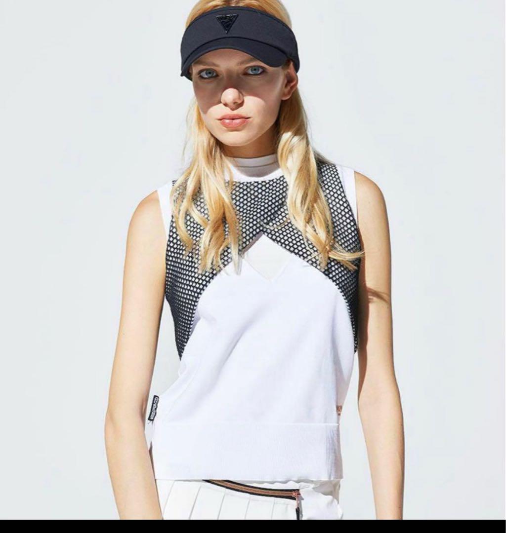 ♡MARK&LONA2023SS完売品クルーネックベスト （ネックウォーマー