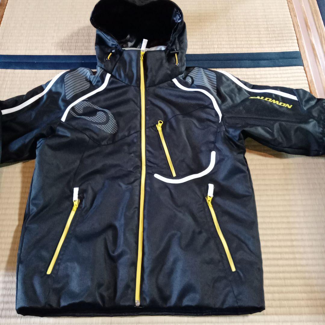 SALOMON　メンズスキーウェア　12SA-XV-MS1ブラックＬサイズ　上着 SALOMON メンズスキーウェア 12SA-XV-MS1ブラックLサイズ 上着