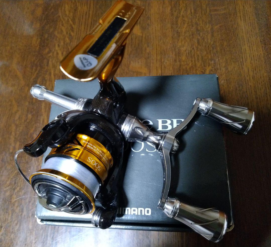 18ソアレBB500S シマノ 18ソアレBB 500S ダブルハンドル&リールスタンドセット