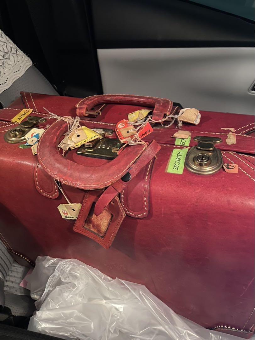 本革 トランクバッグ 60s（タビバコ 旅箱 トランクケース 革