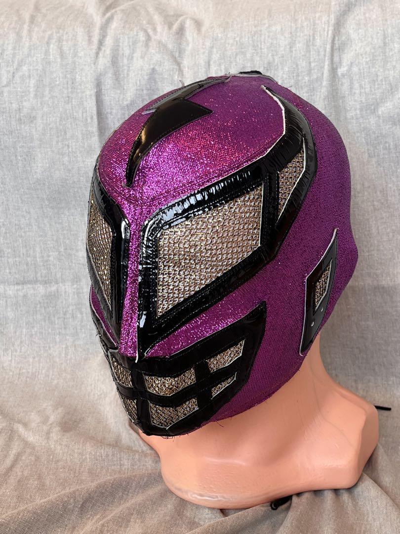 スーパーストロングマシン 紫ラメ プロレス マスク （スーパー