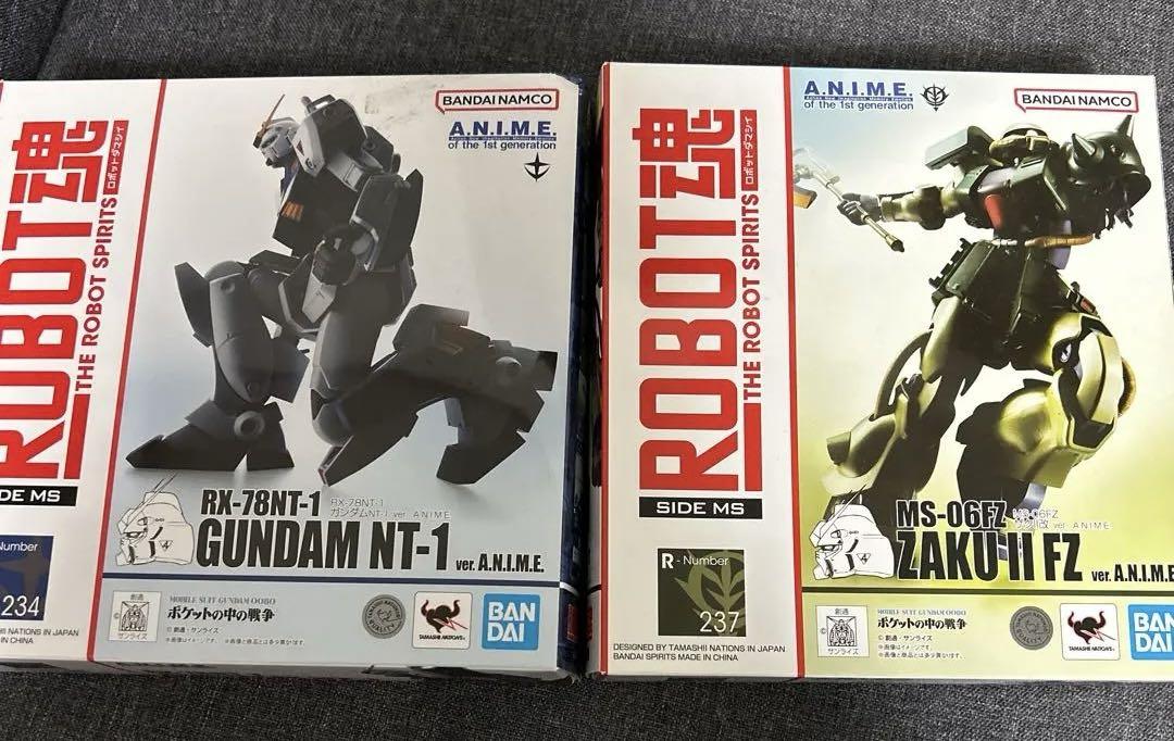 【2体セット】ROBOT魂　ザクⅡFZ•アレックス 2体セット】ROBOT魂 ザクⅡFZ•アレックス - メルカリ