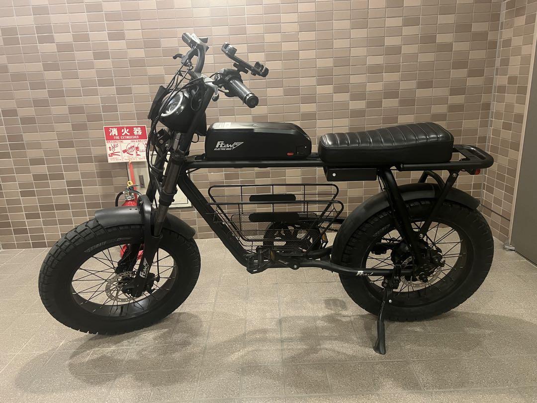 FLOW M1用　ブラック　シート　EBIKE FLOW M1用ブラックシートEBIKE