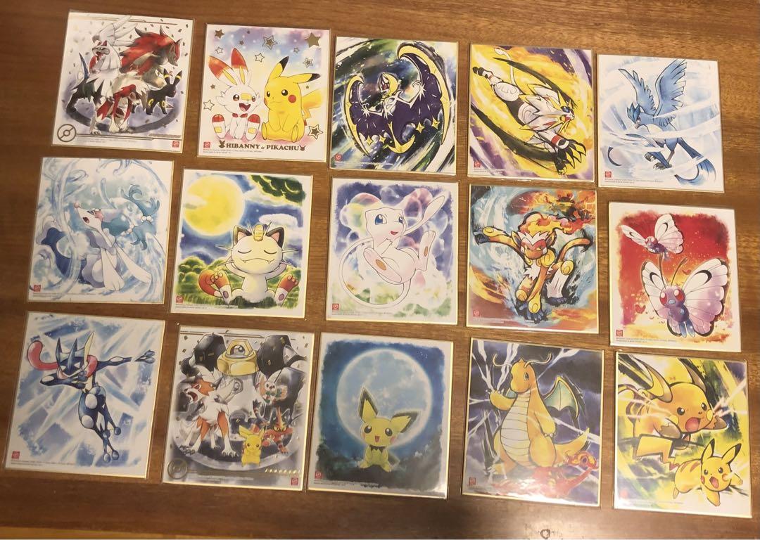 ポケモン色紙 Art 4 Box ポケモン 色紙ART4｜発売日：2020年5月4日｜バンダイ キャンディ