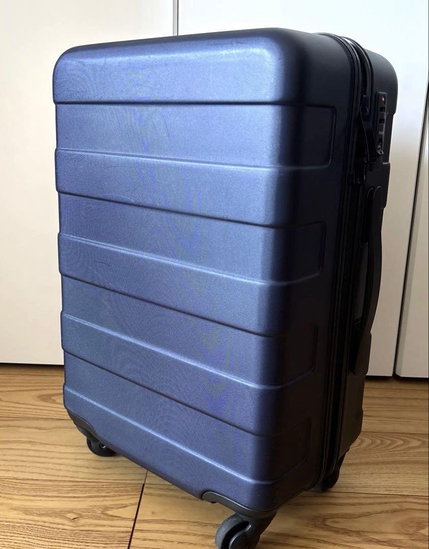 MUJI 無印良品 キャリーケース スーツケース ネイビー 20L（近場