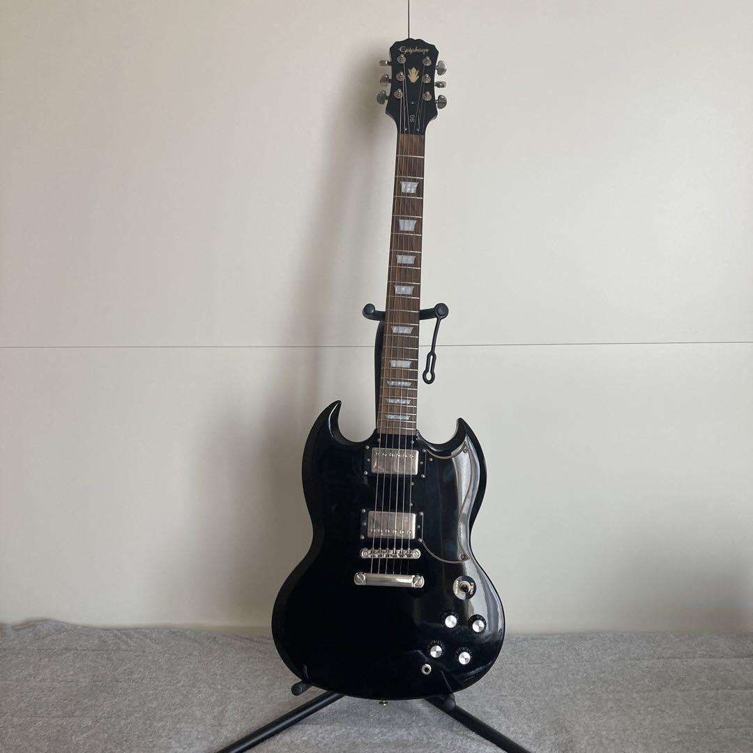 Epiphone SG G-400 エレキギター 黒（Epiphone G-400 - Ebony