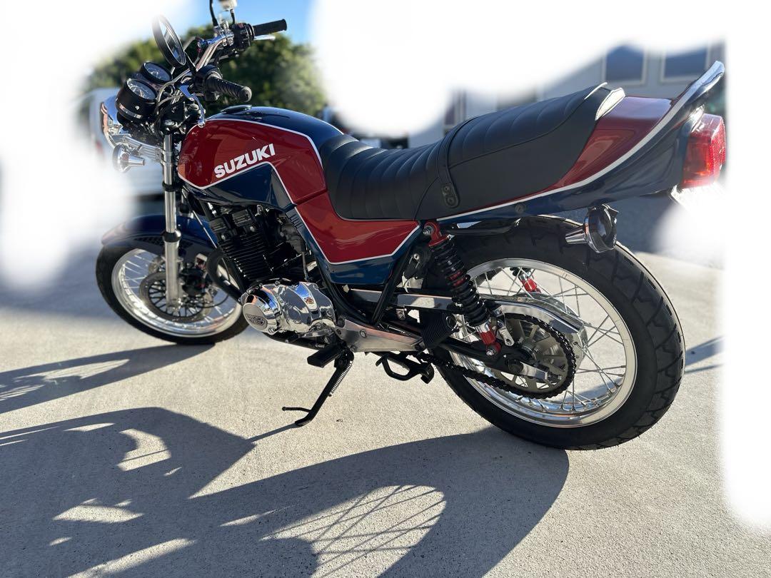 gsx250e gsx400e ザリ ゴキ タンク