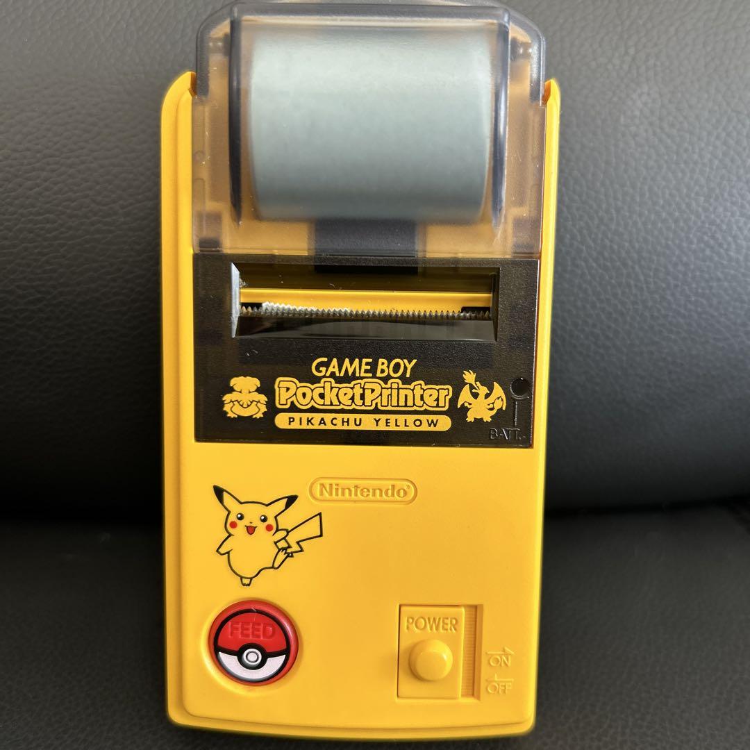 ゲームボーイ ポケットプリンタ GB ピカチュウ 本体（動作確認済