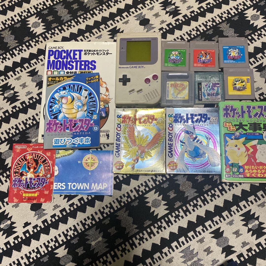 初代ゲームボーイ ポケモンゲームソフトセット まとめ売り