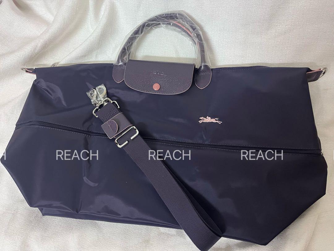 LONGCHAMP 拡張可能 トラベルバッグ ベリー紫 大容量 P06 LONGCHAMP 拡張可能 トラベルバッグ ベリー紫 大容量 P06（ル