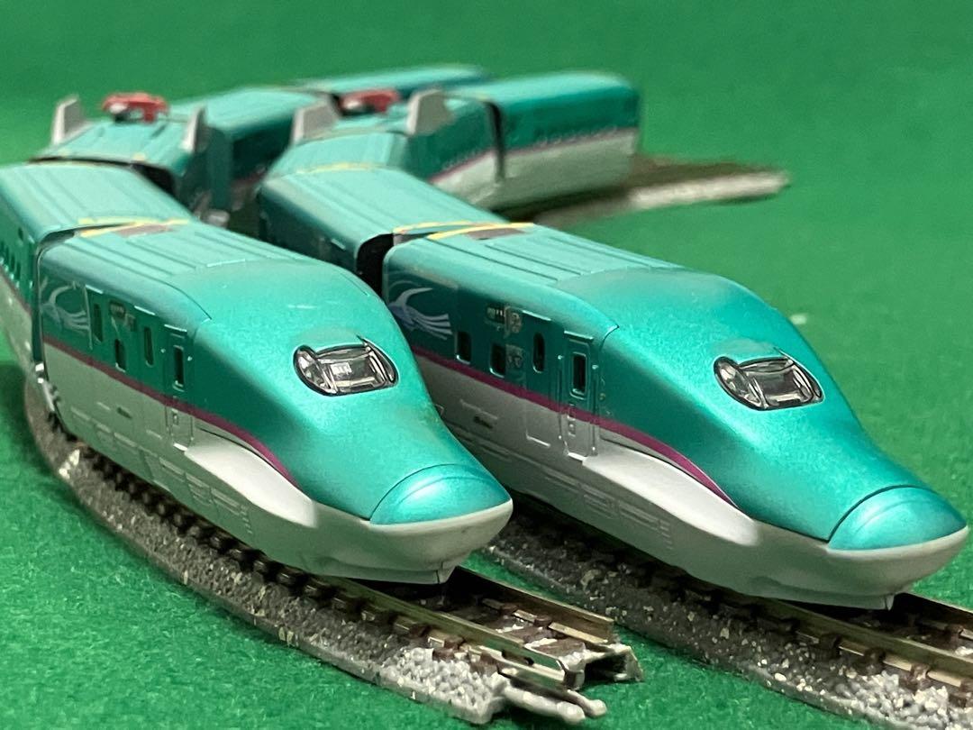 ・Bトレ・東北・北海道新幹線E5系はやぶさ・組立済・10両フル編成 Bトレ・東北・北海道新幹線E5系はやぶさ・組立済・10両フル編成
