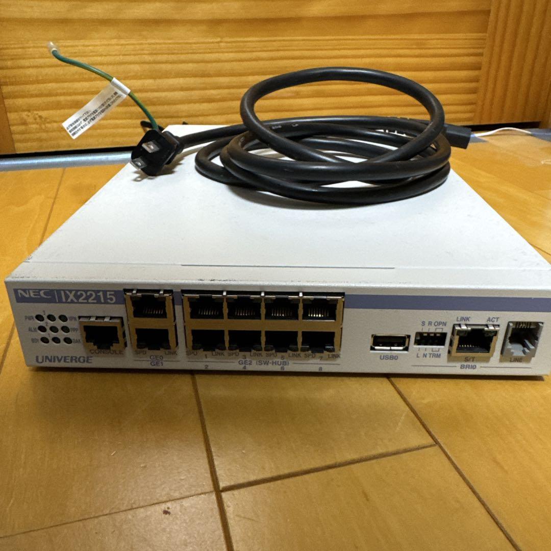 【電源コード有】NEC IX2215 8ポートイーサネットスイッチ 41UYzp+GvbL._UF350,350_QL50_.jpg