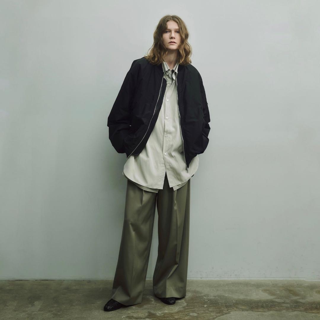 Stein スラックス stein / シュタイン「W/TA SIDE TWISTED EASY SLACKS」 - input