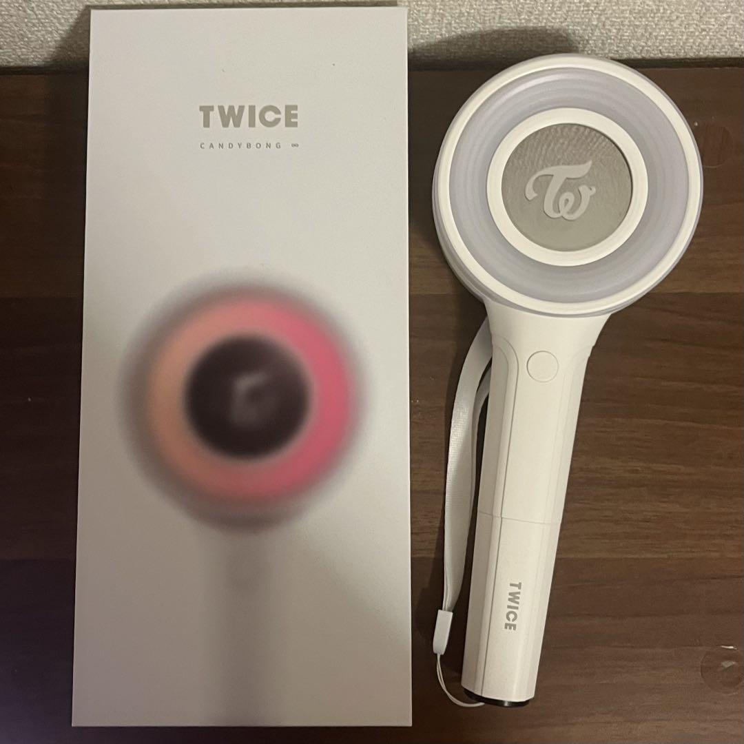 TWICE ペンライト 最新 CANDY BONG ∞ ver3 公式（新品未使用 ま