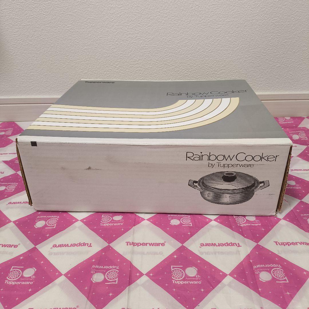 Tupperware タッパーウェア　レインボークッカー　両手鍋　美品２５センチ タッパーウェア レインボークッカー 26cm 深鍋 Rainbow Cooker