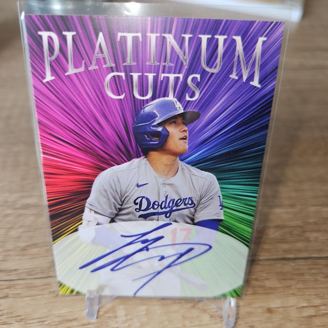 大谷翔平　プリントサイン　プリズム　カード　トップス　TC52-43　エンゼルス レア】世界1000枚限定 大谷翔平 ドジャース プリントサイン