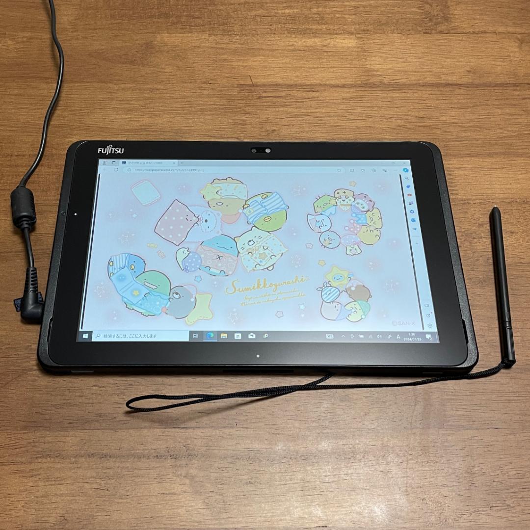 お絵描きやイラスト描くのにおすすめ！富士通製タブレット