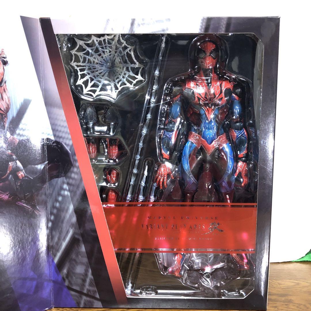 MARVEL - variant play Arts改 スパイダーマン&amp;ヴェノム SQUARE ENIX - ヴァリアント プレイアーツ改 マーベル