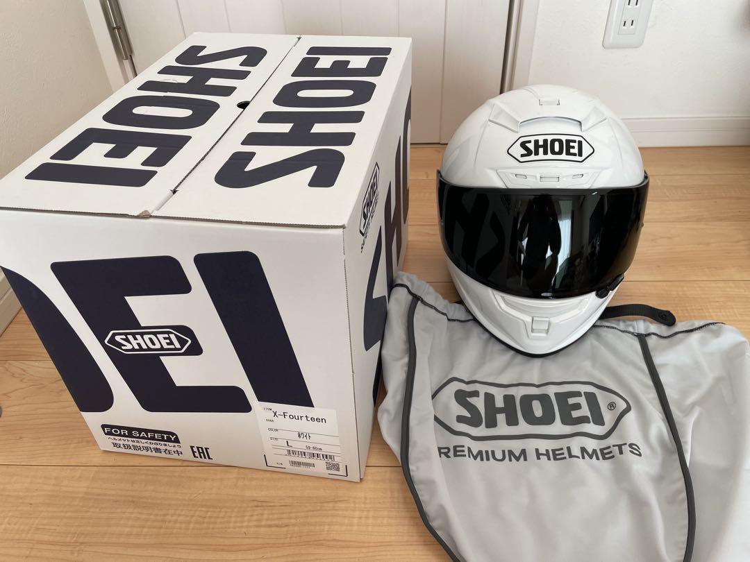 SHOEI X-fourteen ヘルメット ホワイト ショウエイ SHOEI X-fourteen X-14 Lサイズ ホワイト(X