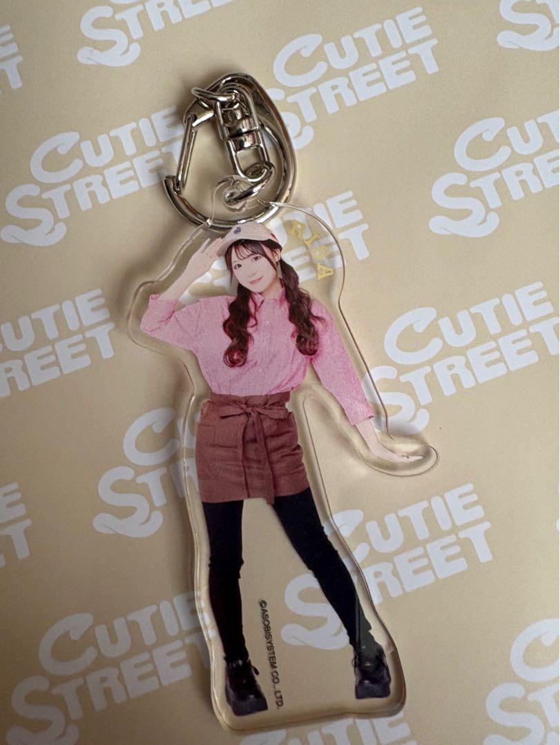 板*】様 CUTIE STREET きゅーすと 古澤里紗 サイン入りアクリルパネ CUTIE STREET 古澤里紗 ラッフル A賞 直筆サイン アクパネ