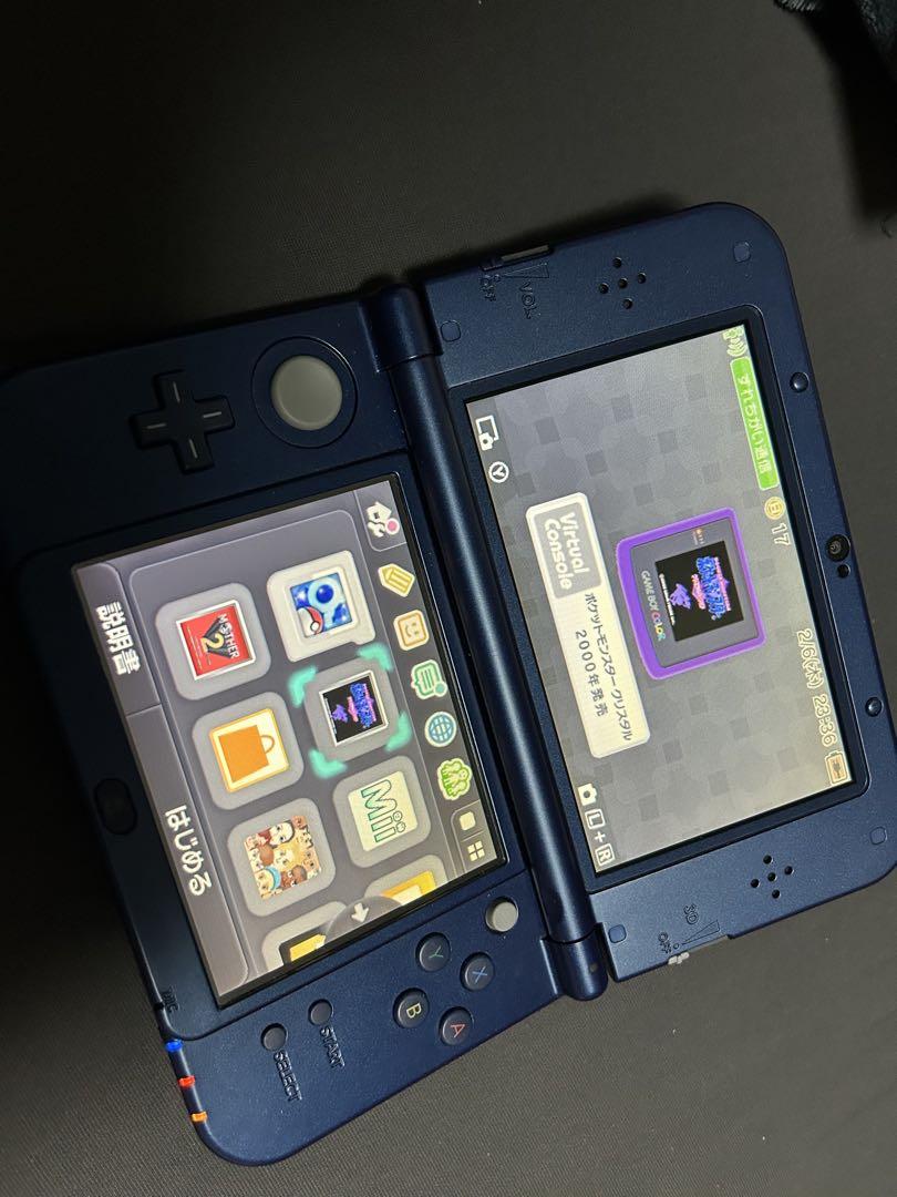 超美品 Nintendo 3DS LL ネイビー 本体（Nintendo 3DS LL 青本体