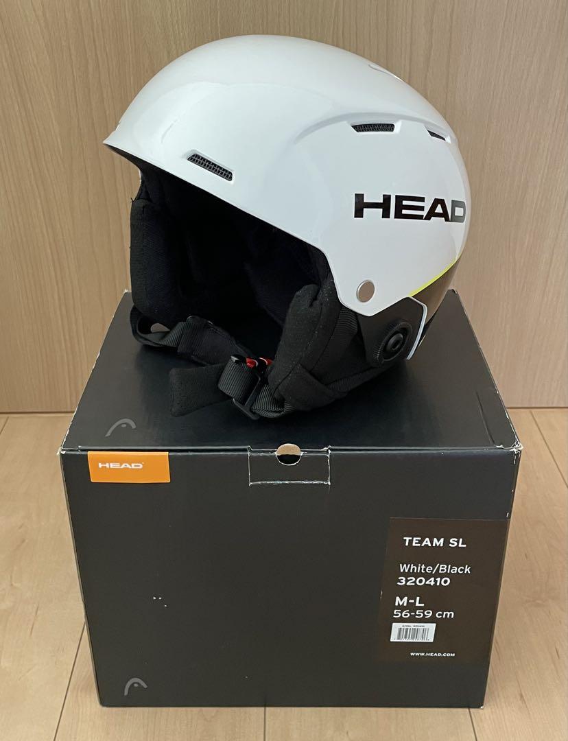 HEAD TEAM SL ヘルメット M-L ホワイト/ブラック（TEAM SL RACE