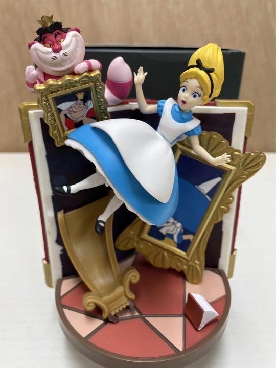 Disney チシャ猫フィギュア アリス　2013年製 激レア 不思議の国のアリス Alice in Wonderland 不思議の国の