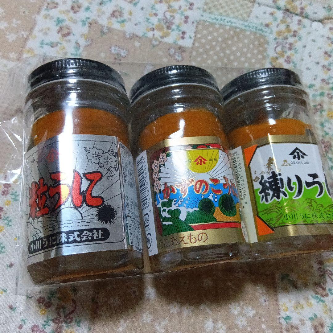 うにの瓶詰め 150g 2個セット 楽天市場】[海士物産] つぶうに 一粒丹念 粒うに 48g /ウニ 生