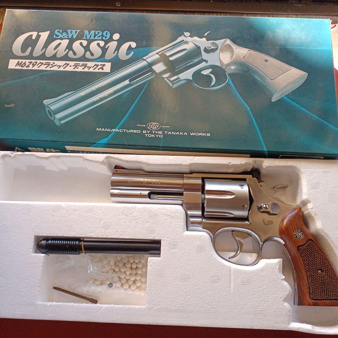 タナカ　S&W M629 .44MAGNUM ≡偏向的トイガンカタログ≡:TANAKA S&W M629 PC FLAT SIDE