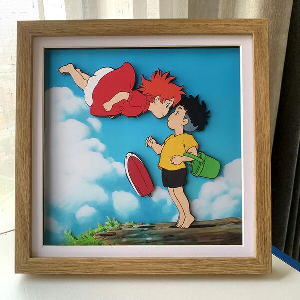3D】崖の上のポニョ （ponyo/崖の上のポニョ（3Dプリント用